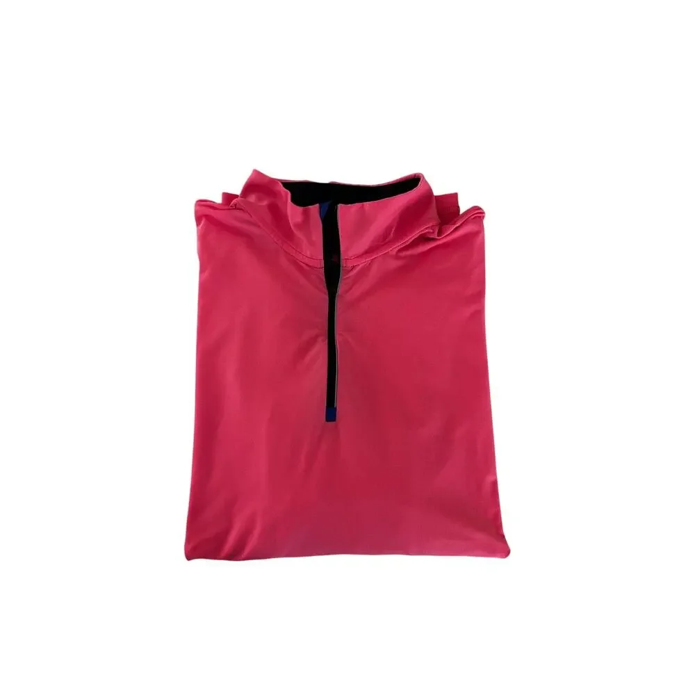 Polo Ralph Lauren Golf Pullover Mens XL Pink Performance 1/4 Zip Athletic Sport